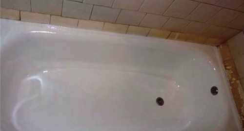 Реставрация ванны жидким акрилом | Гусев