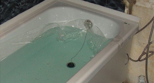 Установкой акрилового вкладыша | Гусев